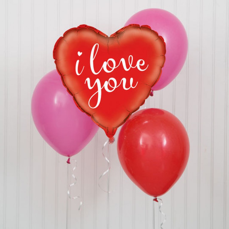 Love U Balloon Bunch