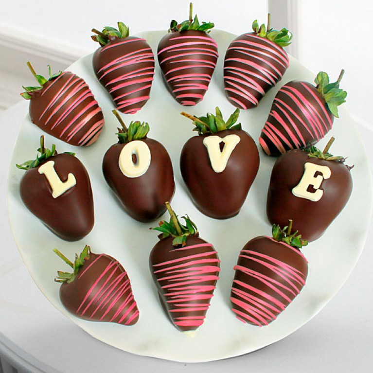 Choco Strawberry Love 12 Pcs