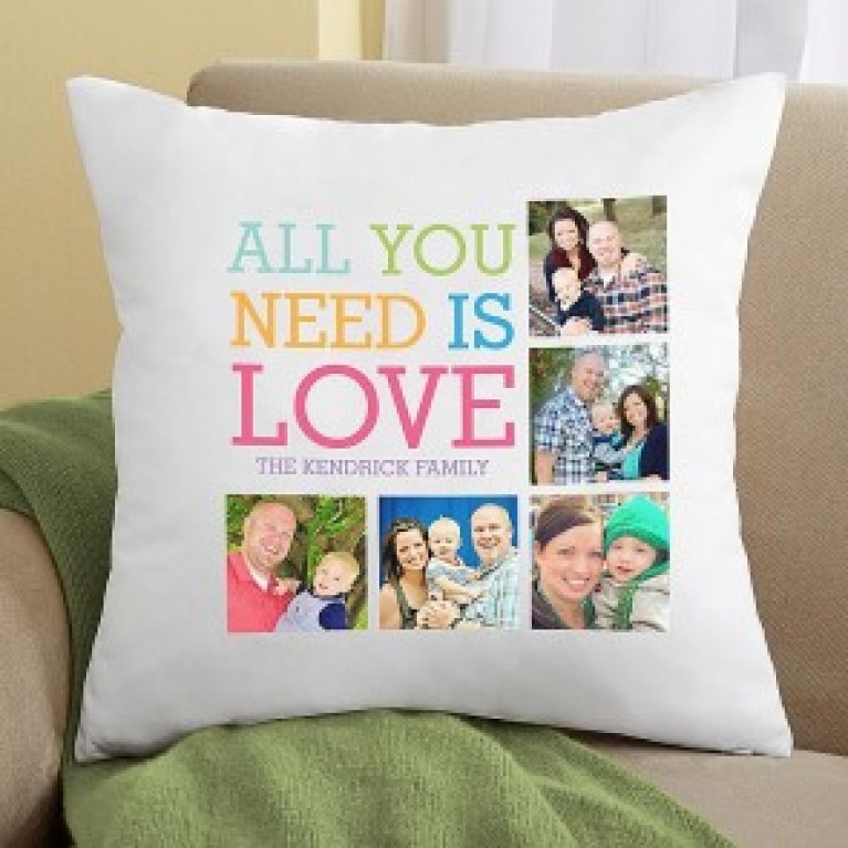 Personalized LOVE Pillow